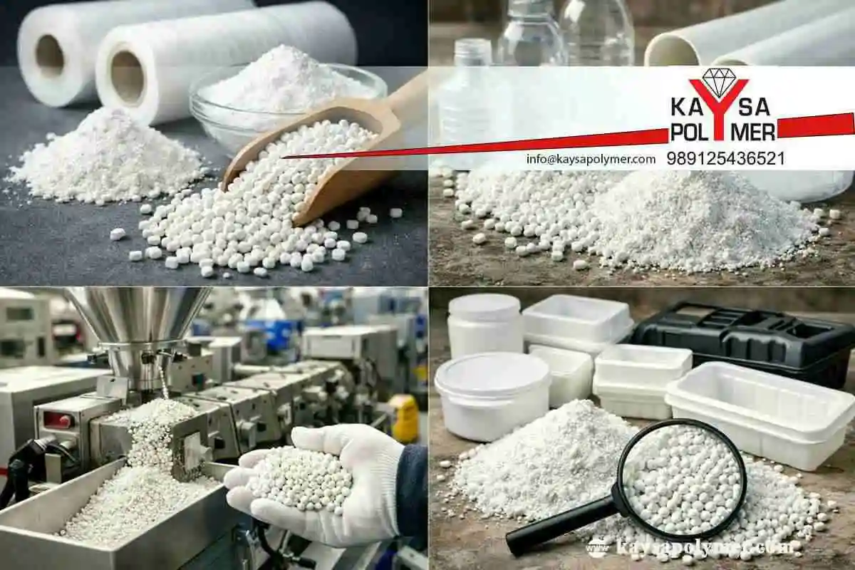 مستربچ کربنات کلسیم بادی